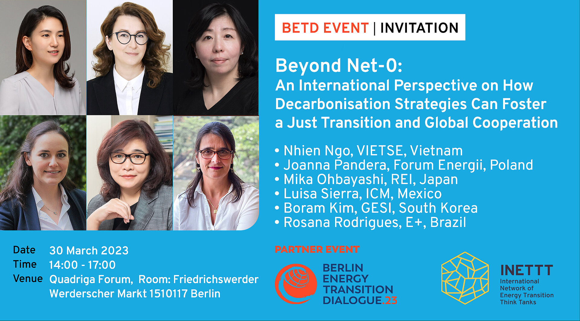 INETTT BETD Partner Event